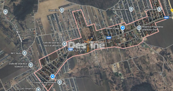 Valea Ursului , parcele de teren , 17.000 euro/ parcela