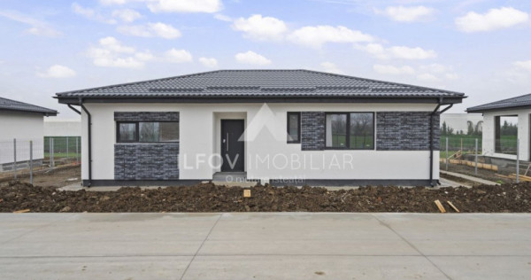 Tunari, casa parter, 120mp, lot 337mp, Green Place