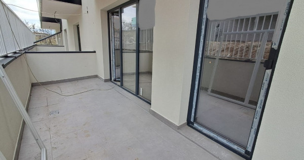 Apartament decomandat 1 camera 37,53 mp, terasa 10,91 mp in Apahida