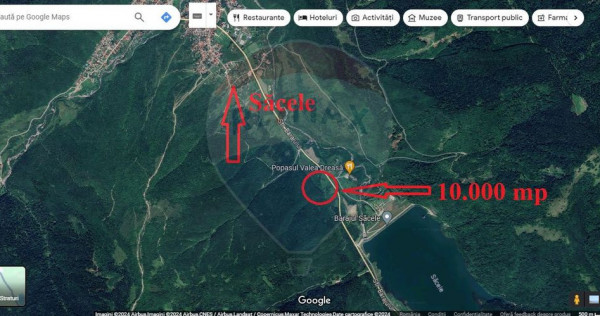 Comision 0 %! Teren 10,000 mp, front la DN1A, Sacele!