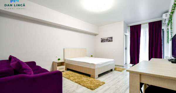 Eforie Nord Acapulco-Garsoniera 40,70mp mobilata-utilata tot