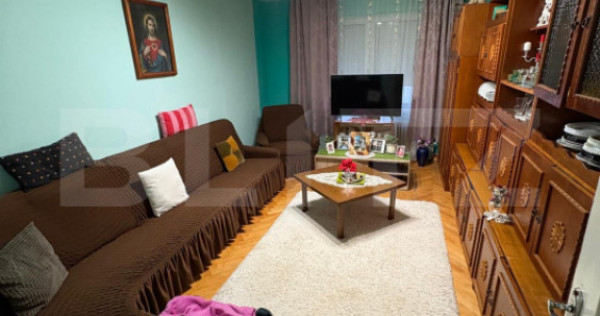 Apartament 4 camere, 80 mp, spațios, etaj intermediar
