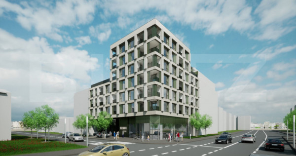 Apartament cu 3 camere, 77 mp, Semifinisat, zona Intre Lacur