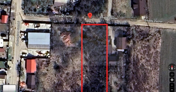 Teren 1.600 mp &icirc;n Periș, l&acirc;ngă Profi, deschidere 20 ml