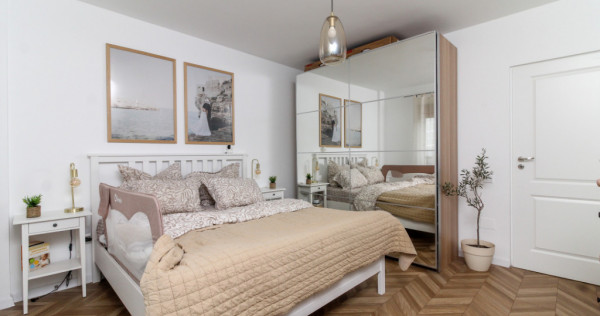 NOU! Apartament 3 camere, etaj 2, mobilat si utilat LA CHEIE