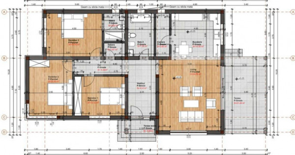 Teren intravilan, 5 ari, proiect casa, zona Ghinda