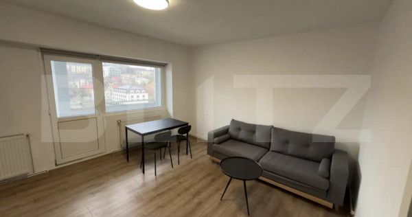 Apartament 1 camera, 37 mp+7,3 mp balcon - Iasi, Gara
