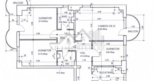 Apartament 4 camere Nicolina - zona Rond Vechi