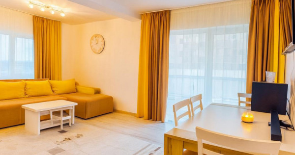 3 camere,decomandate,terasa 42 mp, mobilat,echipat,parcare,T