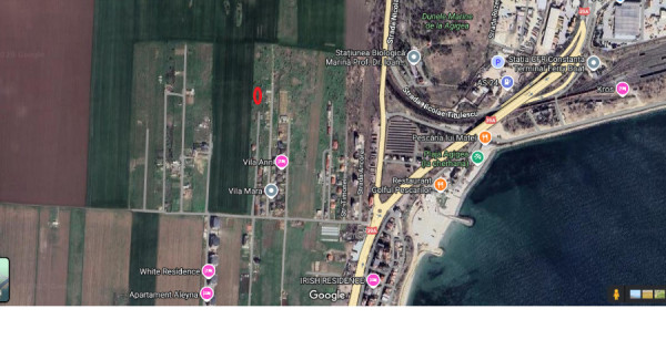 Teren intravilan Agigea zona Roro