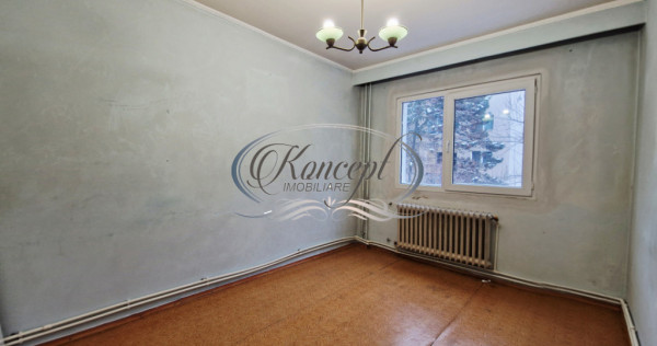 Apartament luminos, etaj intermediar, zona Profi Grigorescu