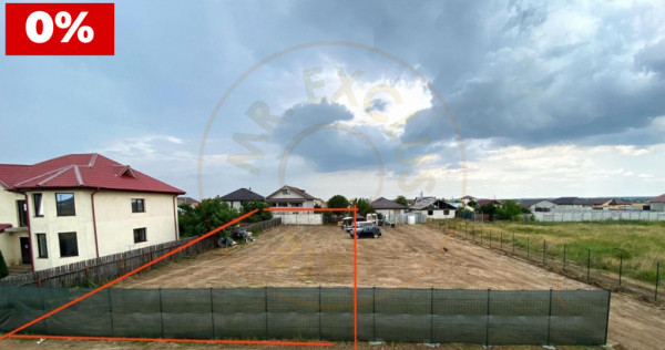 Teren generos pentru casă &icirc;n Balaceanca cu utilități la