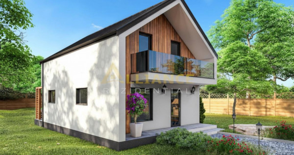 Casa individuala P M - 4 camere - 2 bai - teren 324mp