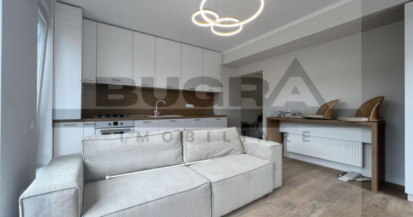 Apartament de 2 camere, 38mp, lux, parcare, zona Terra