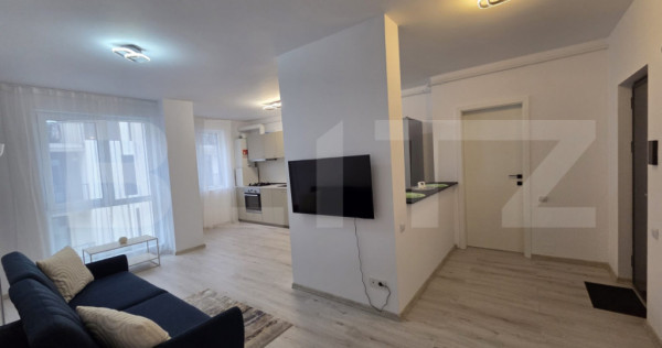 Apartament modern, dressing, birou, parcare subterană &ndash; F