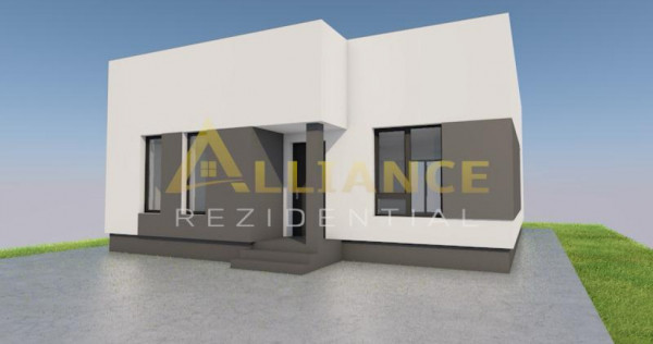 Casa individuala parter || 4 camere 2 bai || teren 307mp