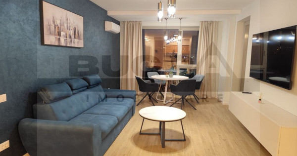 Apartament de 2 camere, lux, 56mp, parcare, zona Iulius Mall