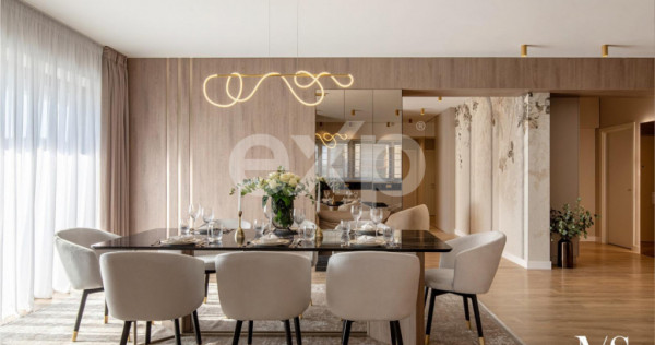 Ap superb de inchiriat Herastrau- 5 camere- mobilat si utila