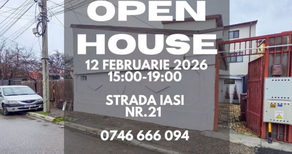 Casă 3 camere renovată 2025 &ndash; Strada Iași nr. 21, Ra...