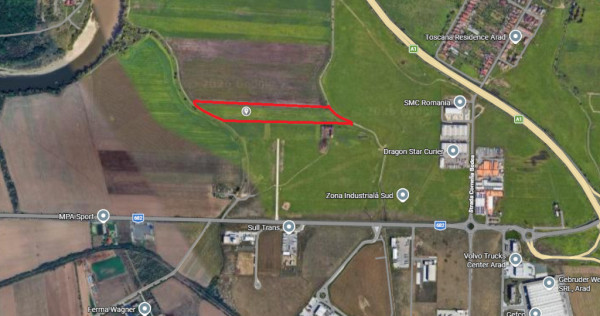 Vand teren intravilan 18300 mp Arad , iesire spre Zadareni ID:RH-44247