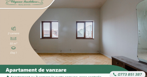 Apartament cu 2 camere la curte comuna, zona Centrala, Arad