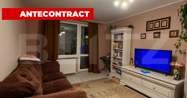 Apartament cu 2 camere, decomandat, etaj 1, 54 mp, zona Crai