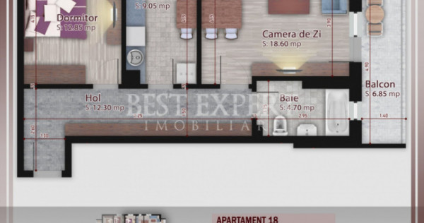 2 Camere Direct Dezvoltator -Incalzire in Pardoseala/Parcare