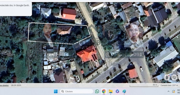 Teren si casa din caramida/ Cartier Balcescu/Tecuci