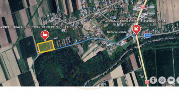 HALĂ INDUSTRIALĂ DE V&Acirc;NZARE &ndash; DB, CĂTUNU (TVA inclus)