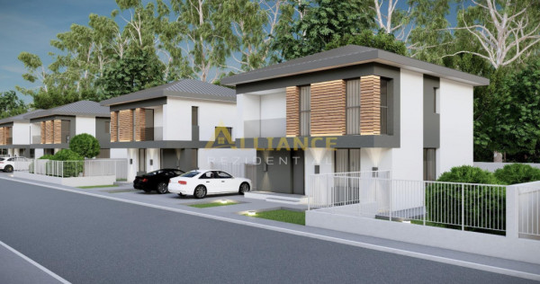 Casa individuala P 1E - 4 camere 2 bai - teren 330mp - 300m