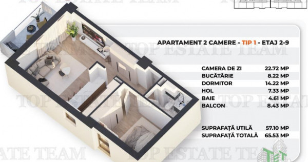 Apartament 2 Camere Premium, Soseaua Alexandriei