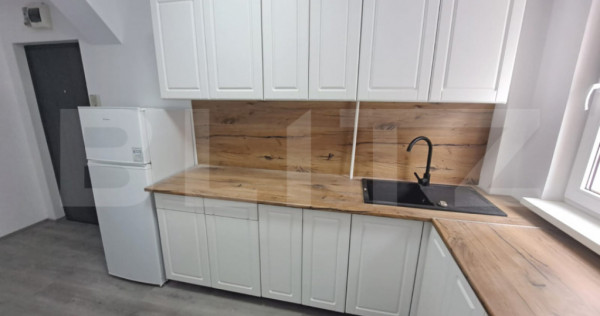 Apartament 2 camere, 42 mp utili, complet renovat și mobila