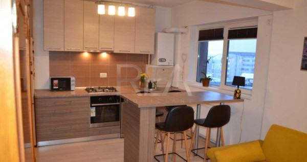 2 camere mobilat cu loc de parcare - 10 min Dimitrie Leonida