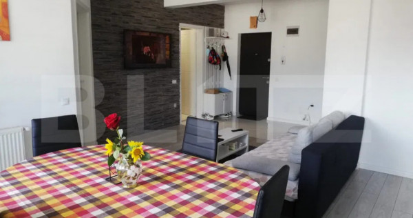 Apartament 2 camere, 51 mp, etaj intermediar, parcare, zona