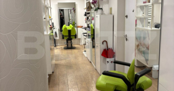 Spațiu comercial &ndash; Coafor complet echipat | George Enescu