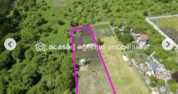 Teren 906 mp Arad, preț sub localitățile limitrofe.