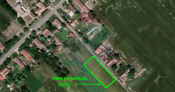 Teren intravilan de v&acirc;nzare 1,200mp Variasu Mare