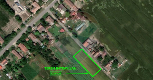 Teren intravilan de v&acirc;nzare 1,200mp Variasu Mare