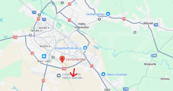 Teren Extravilan, 19.800 mp, Dambovita Mall
