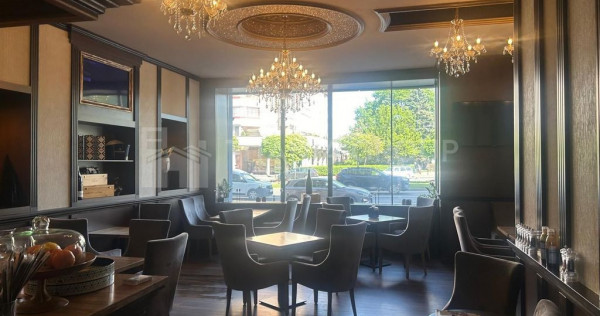 Spațiu comercial de &icirc;nchiriat, pretabil restaurant, 140...