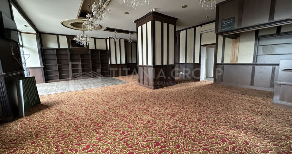 Spațiu comercial de &icirc;nchiriat, pretabil restaurant, 140...