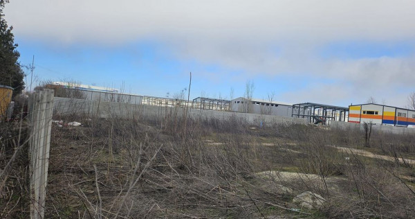2500 mp teren industrial stradal Popesti Leordeni
