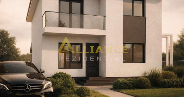 Casa Individuala - 4 camere - 2 bai - 338mp teren