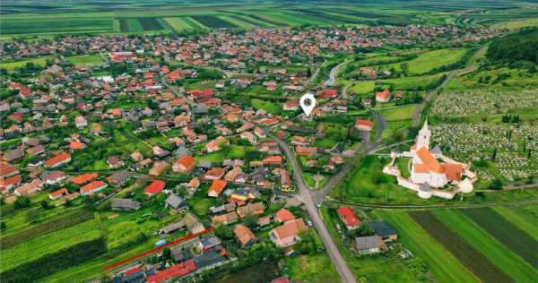 Casa rustica, cu teren roditor de peste 1.000mp, Sanzaieni,