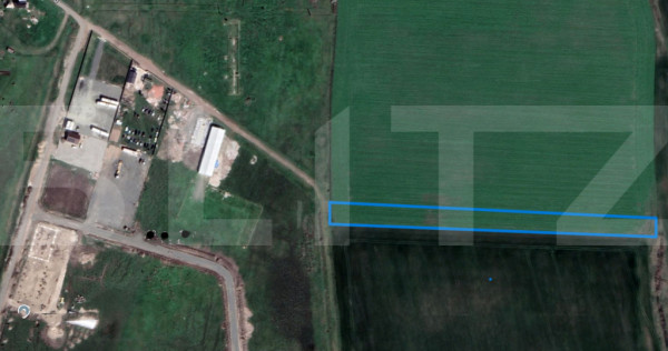 Teren ideal investiție, l&acirc;ngă zona industrială și drumu