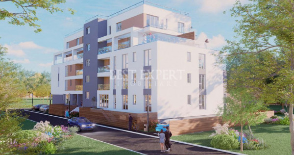 3 Camere Terasa Generoasa- Finisaje Premium -600 m STB