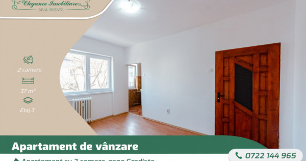 Apartament cu 2 camere, zona Gradiste, Arad