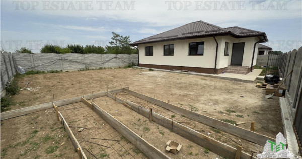 Casa individuala 4 camere pe parter, cu toate utilitatile si