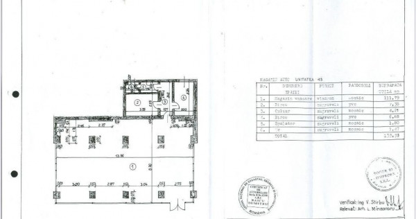 Titulescu-Basarab, spatiu comercial in suprafata de 133 mp