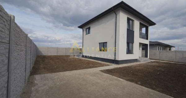 Vila individuala- 4 camere- 2 bai- 375mp teren